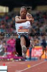 Ruth Ndoumbe in the womens triple jump at the Sainsbury's Birmingham Grand Prix. Photos: David T. Hewitson/Sports for All Pics